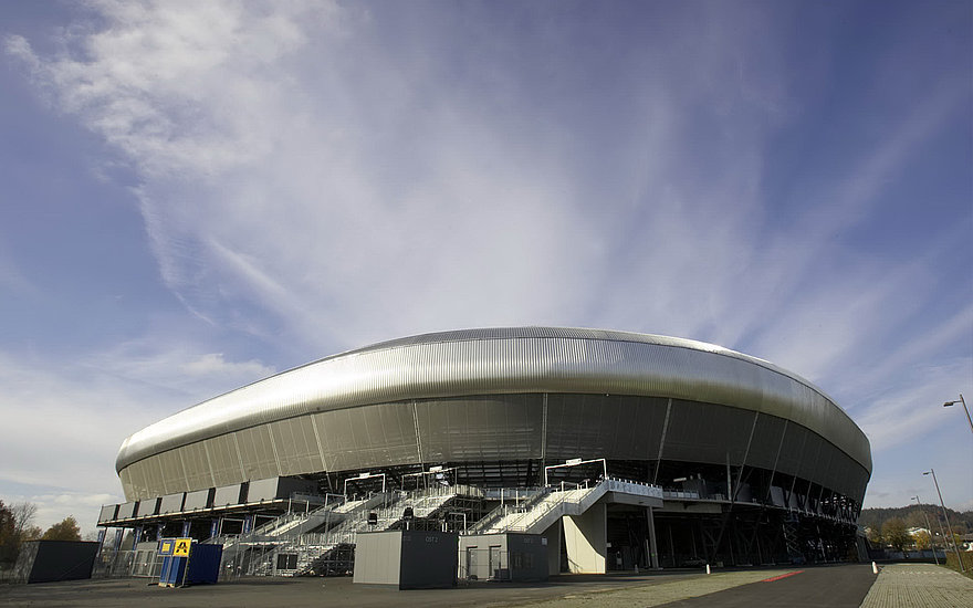 Wörthersee stadium Exterior view